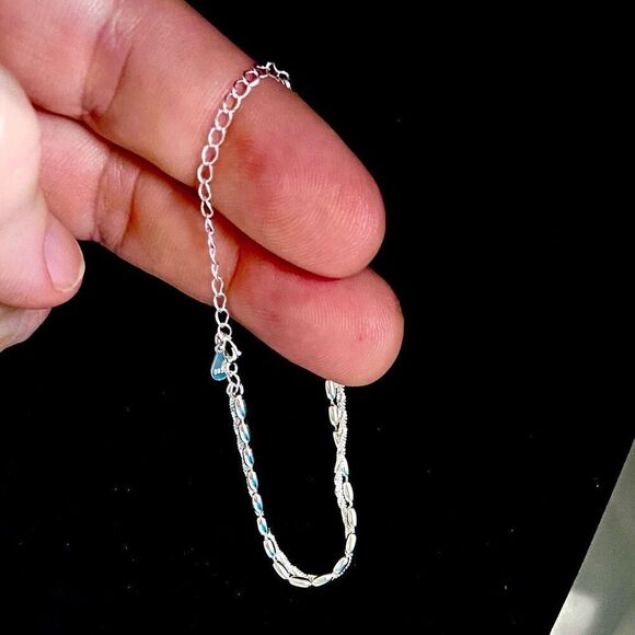 ATV Sterling 925 Silver 2-strand Adjustable Bracelet - Picture 2 of 11